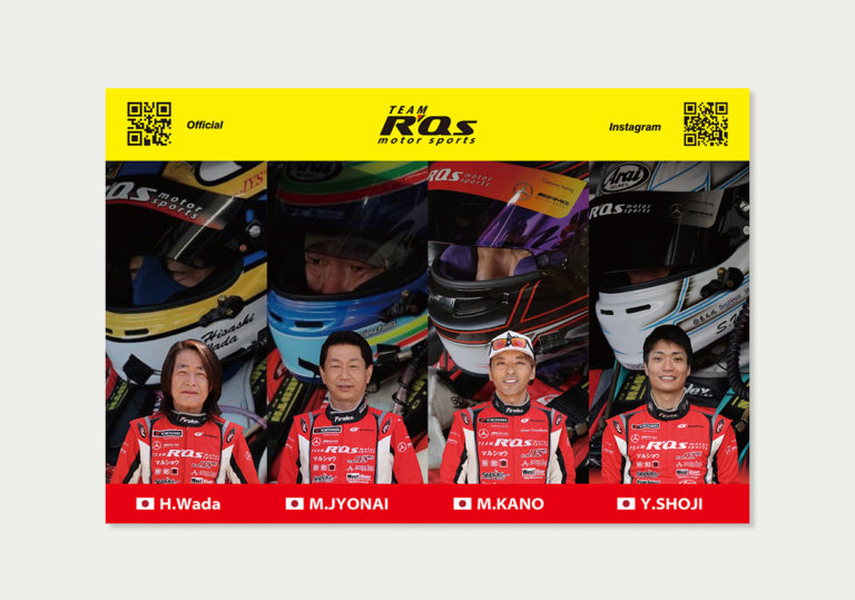 TEAM R’Qs ポストカード